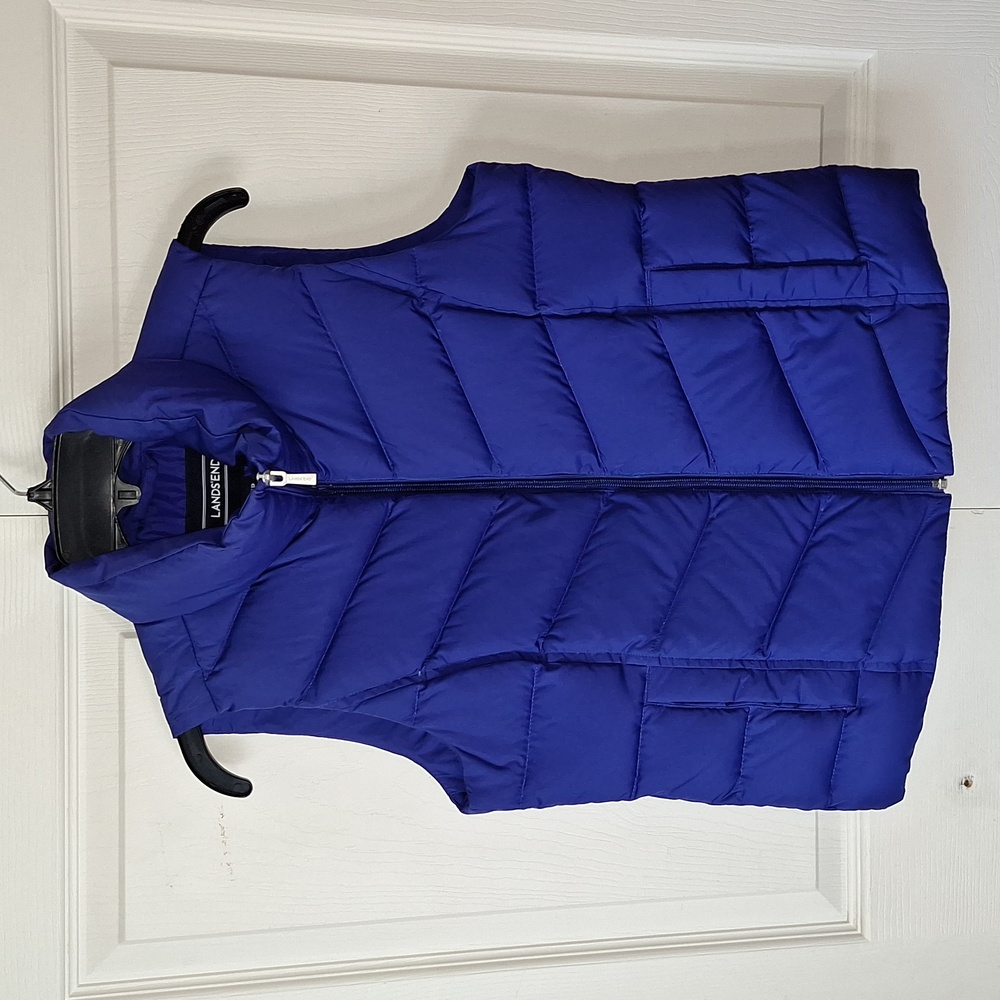 Lands' End down-filled puffer vest - XS - Picture 1 of 8